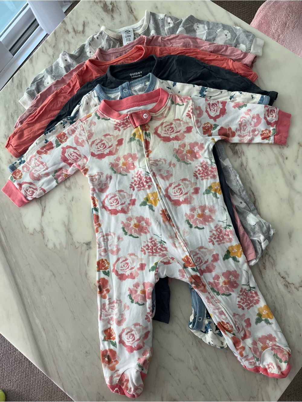 Pack of 6 Baby Footie